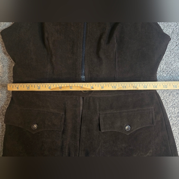 Vintage Chocolate Brown Anny Vest - Picture 7 of 7